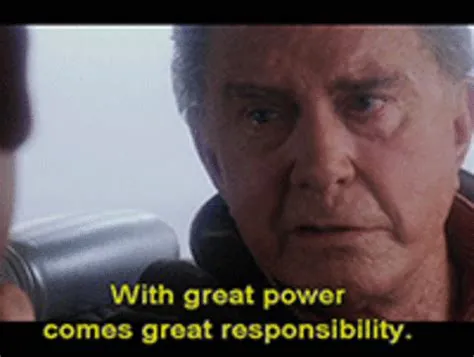 Great Power comes with Great Responsibility