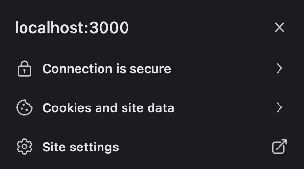Secure connection